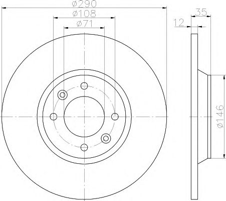 Disc frana