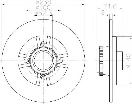 Disc frana