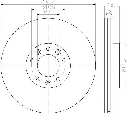 Disc frana