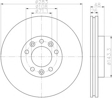 Disc frana