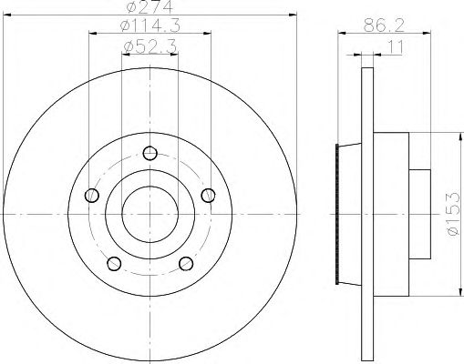 Disc frana