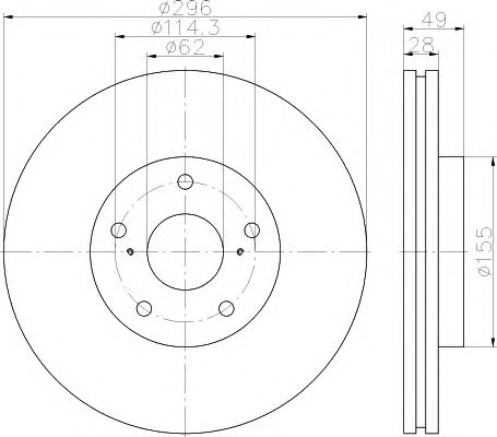 Disc frana