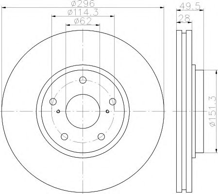 Disc frana