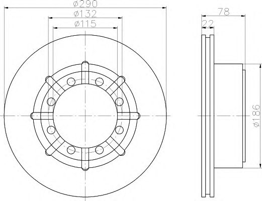 Disc frana