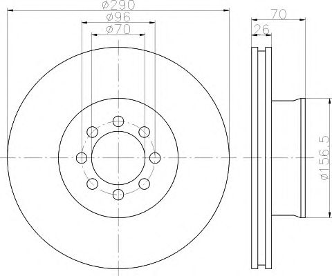 Disc frana