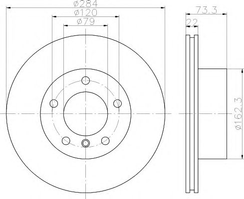 Disc frana