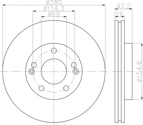 Disc frana