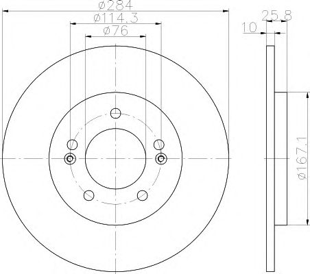 Disc frana