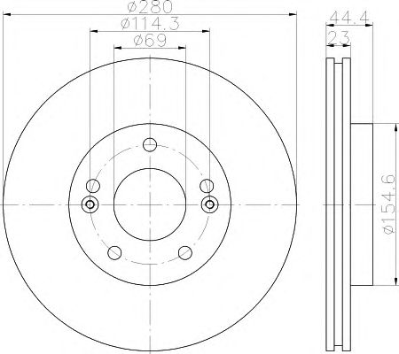 Disc frana