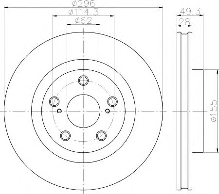 Disc frana