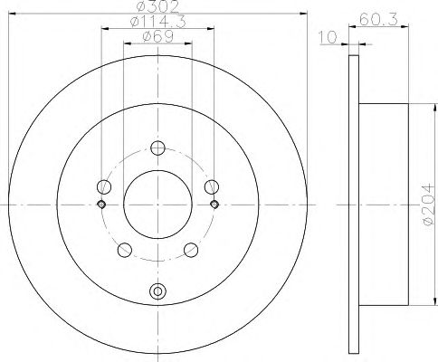 Disc frana