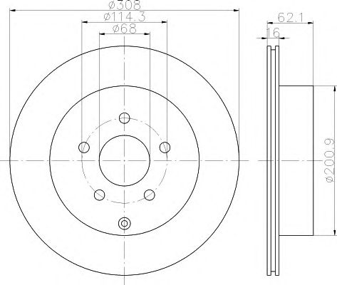 Disc frana