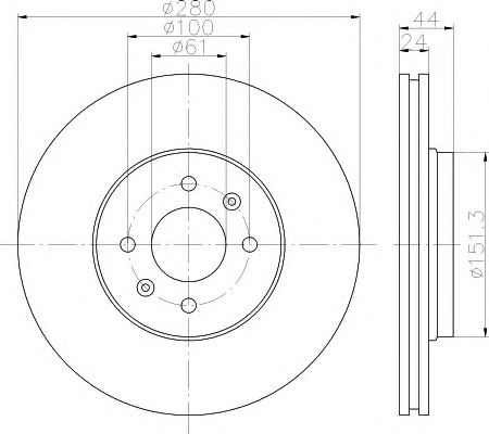 Disc frana