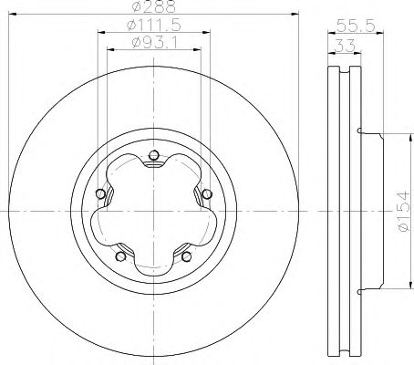 Disc frana