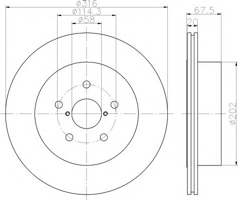 Disc frana