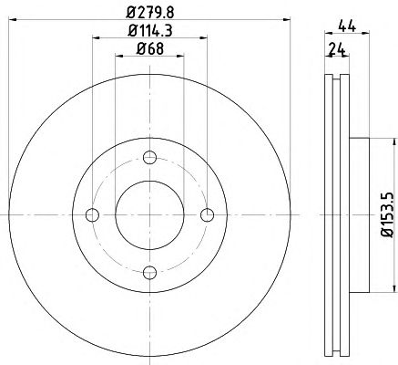 Disc frana