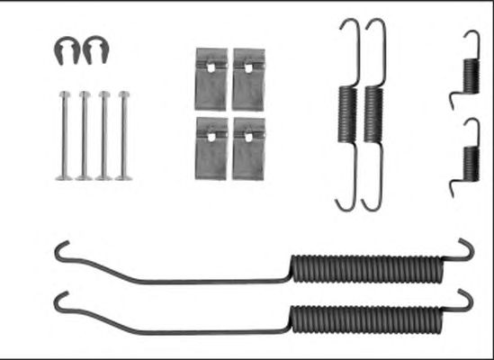 Set accesorii, sabot de frana