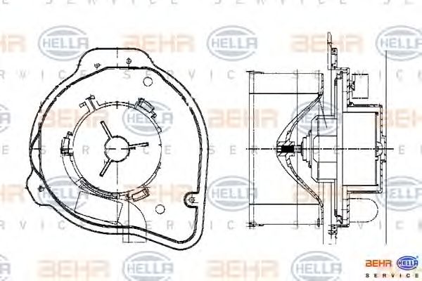 Ventilator, habitaclu