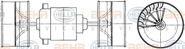 Ventilator, habitaclu