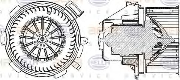 Ventilator, habitaclu