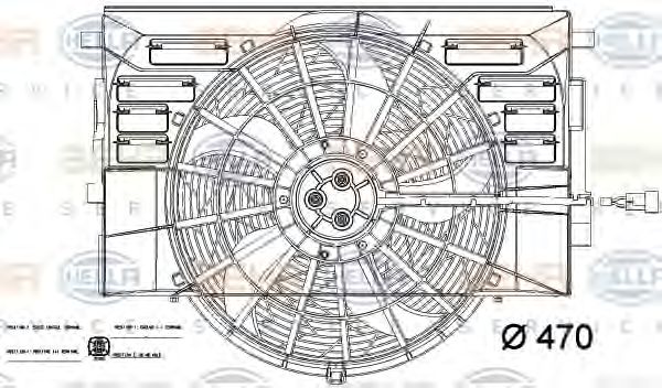 Ventilator, radiator