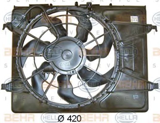 Ventilator, radiator