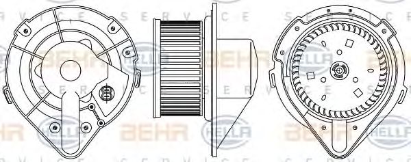 Ventilator, habitaclu