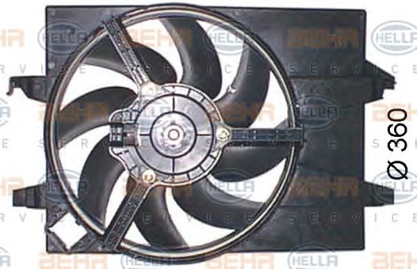 Ventilator, radiator