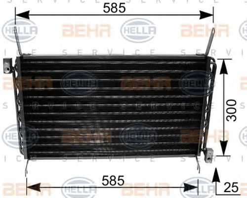 Condensator, climatizare FIAT BRAVO/BRAVA/MAREA