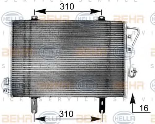 Condensator, climatizare RENAULT KANGOO