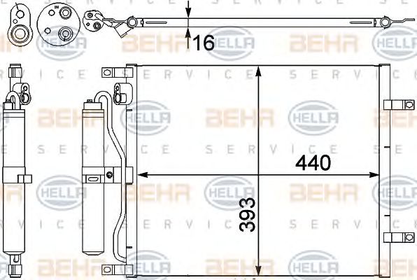 Condensator, climatizare NISSAN MICRA 03-