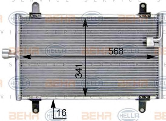 Condensator, climatizare CITROEN JUMPER -02