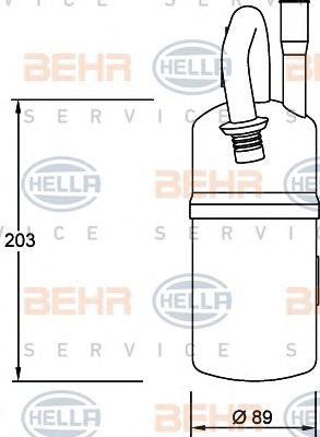 uscator,aer conditionat FORD MONDEO 1,8TD -00