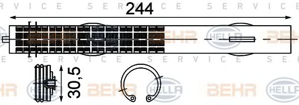 uscator,aer conditionat BMW X5/X6 07-