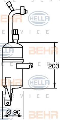 uscator,aer conditionat FORD KA 1,0-1,6 -08