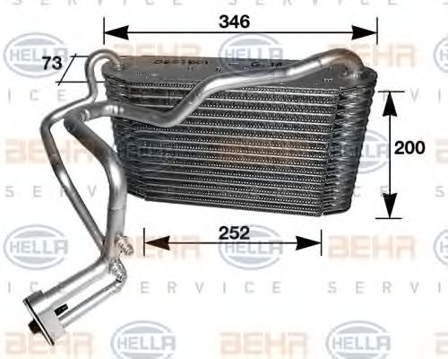 evaporator,aer conditionat VW A80 91-96