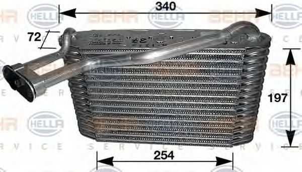 evaporator,aer conditionat VW A4 95-01