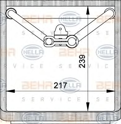 evaporator,aer conditionat FORD MONDEOI/II 93-00