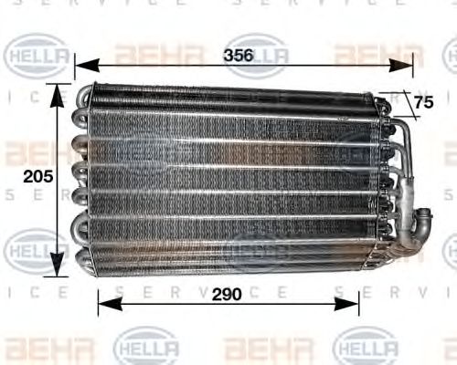 evaporator,aer conditionat BMW E39 2,0-5,0 95-04