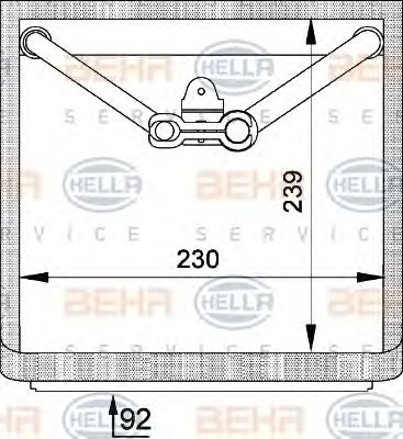 evaporator,aer conditionat FORD MONDEO I-III 93-07