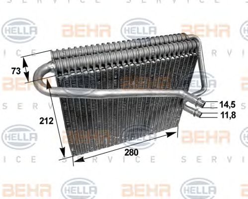 evaporator,aer conditionat OPEL ASTRA G/ZAFIRA -05