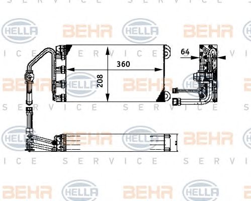 evaporator,aer conditionat