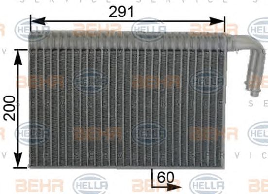 evaporator,aer conditionat BMW 5 E39