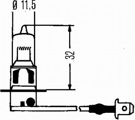 Bec, far de lucru H3 12 V