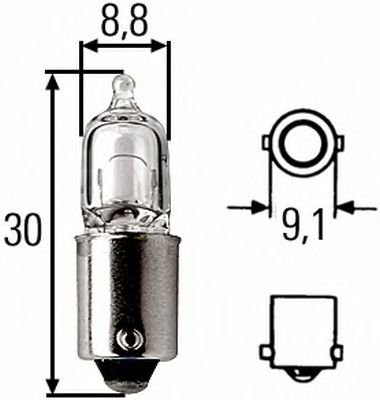 Bec incandescent; Bec, lumini interioare; Bec, lampa mers inapoi; Bec, lumina citire