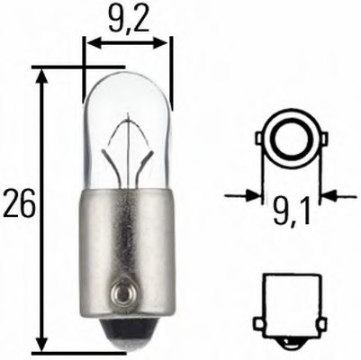 Bec, lumini interioare; Bec incandescent; Bec, lumini interioare