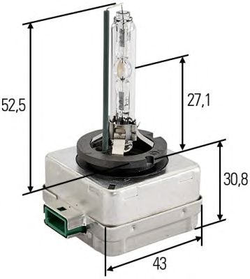 Bec xenon HELLA D3S 35W PK32d-5