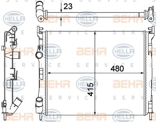 Radiator, racire motor