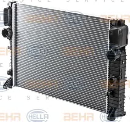 Radiator, racire motor MERCEDES-BENZ W211 2,0-5,0 E/CDI 02-