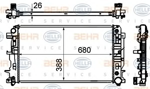 Radiator, racire motor